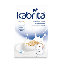 KABRITA Auzu pārslu biezputra, 180 g
