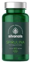 SILVANOLS Premium Spirulina kapsulas, 100 gab.