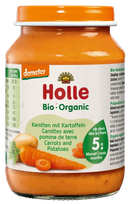 HOLLE Burkānu un kartupeļu biezenis, 190 g