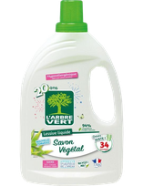 LARBRE VERT Vegetal šķidrais veļas mazgāšanas līdzeklis, 1530 ml