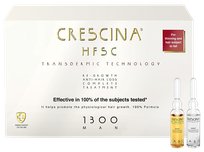 CRESCINA Transdermic 1300 Man (10+10) ampulas, 20 gab.