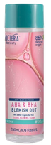 VICTORIA BEAUTY AHA & BHA Blemish Out  pīlinga toniks, 200 ml