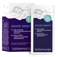 BIOFARMACIJA Good Night! pulveris, 14 gab.