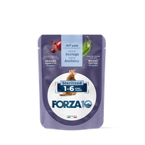 FORZA10 BotaniCAT Sterilizētiem Kaķiem 1-6 g., Ar Anšoviem, Mīkstā pastēte, 80 g
