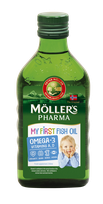 MOLLERS Baby My First Fish Oil Zivju Eļļa šķidrums, 250 ml