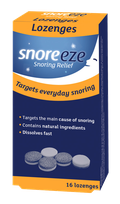 SNOREEZE pret krākšanu pastilas, 16 gab.