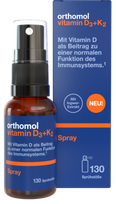 ORTHOMOL Vitamin D3+K2 (130 devas) aerosols, 20 ml