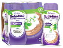 NUTRICIA Nutridrink PlantBased (ar kapučīno garšu) 200 ml , 4 gab.