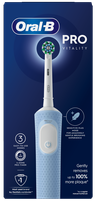 ORAL-B Vitality Pro Protect X Clean Vapor Blue elektriskā zobu birste, 1 gab.