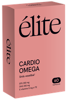 ELITE Cardio Omega kapsulas, 60 gab.