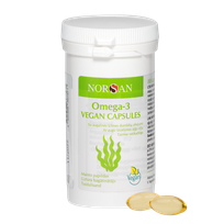 NORSAN Omega-3 Vegan kapsulas, 80 gab.