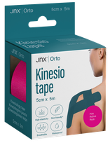 JONAX Orto 5 cm x 5 m (rozā) kinezioloģiskais teips, 1 gab.