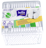 BELLA COTTON vates kociņi, 200 gab.