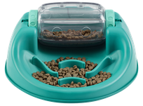 OUTWARD HOUND Puzle Dog Spin N' Eat, Zaļa rotaļlieta, 1