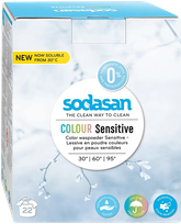 SODASAN Bez Smaržas Krāsainiem Audumiem		 veļas pulveris, 1010 g