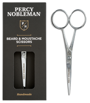 PERCY NOBLEMAN Beard & Moustache šķēres, 1 gab.