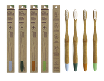 ECODENTA Bamboo (medium) zobu birste, 1 gab.