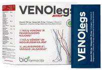 BIOFARMACIJA Venolegs pulveris paciņas, 28 gab.