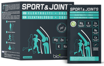 BIOFARMACIJA Bio Magnijs + Bio Kālijs, Elektrolīti Sport & Joint pulveris, 14 gab.