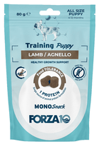 FORZA10 Monosnack Training Puppy Jērs, Suņiem gardumi, 80 g