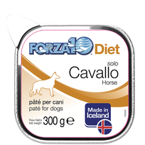 FORZA10 Solo Diet Zirgs, Suņiem pastēte, 300 g