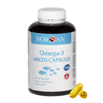 NORSAN Omega-3 Arktis kapsulas, 120 gab.