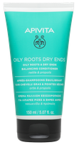 APIVITA Oily Roots Dry Ends matu kondicionieris, 150 ml