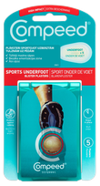 COMPEED  Sportojot Uzberztām Tulznām Uz Pēdām plāksteris, 5 gab.