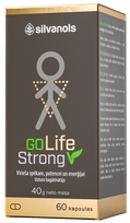 SILVANOLS GoLife Strong V kapsulas, 60 gab.