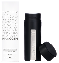 NANOGEN Keratin Black matu šķiedras, 30 g