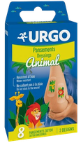 URGO  Animal TATOO plāksteris, 8 gab.