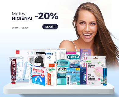 Mutes higiēnai -20%
