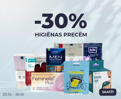 Atlaides no -30%  higiēnas precēm