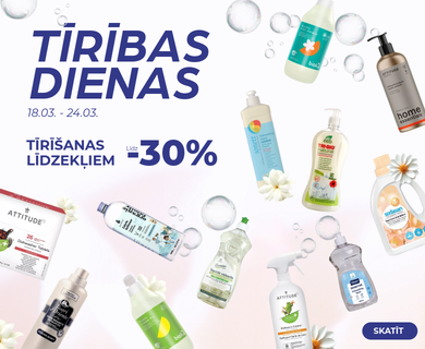 Mājas tīrībai līdz -30%