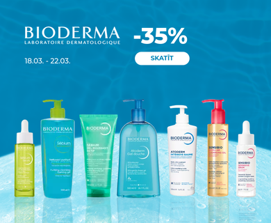Zīmolam Bioderma vismaz -35% atlaide