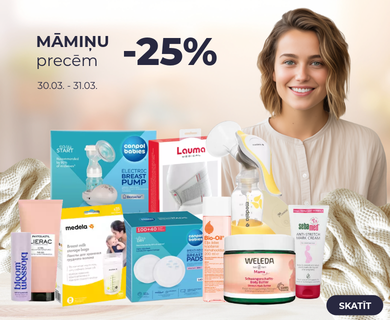 Māmiņu precēm -25%