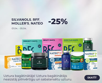 -25% Silvanols, RFF, Moller's, Nateo