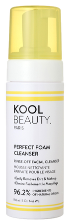 KOOL BEAUTY Perfect attīrošas putas, 150 ml