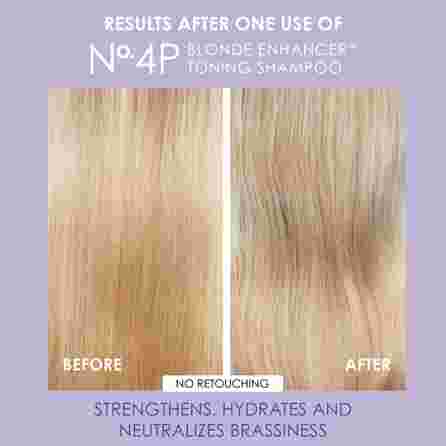 OLAPLEX Nr. 4P Blonde Enhancer Toning šampūns, 250 ml