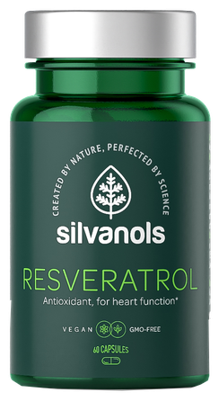 SILVANOLS Premium Resveratrol kapsulas, 60 gab.