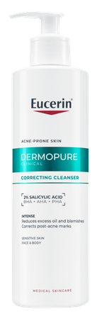 EUCERIN DermoPure Clinical Correcting attīroša želeja, 400 ml