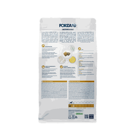 FORZA10 Active VetDiet Urinary sausā barība, 1.5 kg