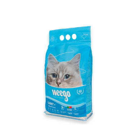 WEEGO Light+ cementējošās smiltis kaķiem, 5 L