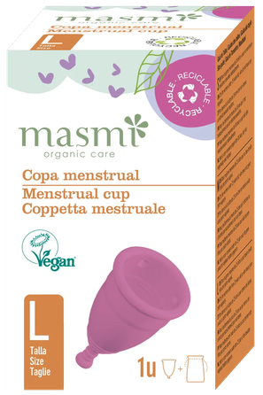 MASMI L menstruālā piltuve, 1 gab.