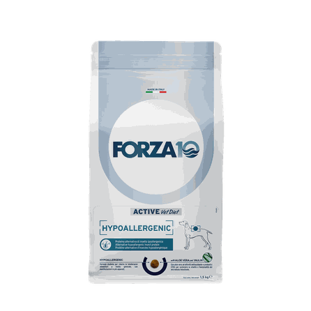 FORZA10 Active VetDiet Hypoallergenic Insect sausā barība, 1.5 kg
