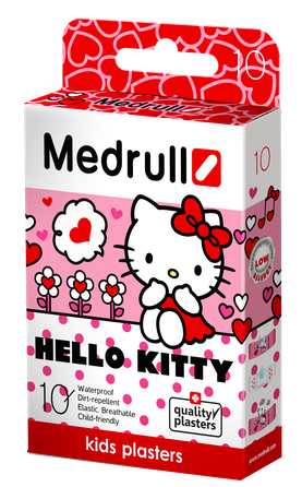 MEDRULL Hello Kitty plāksteris, 10 gab.