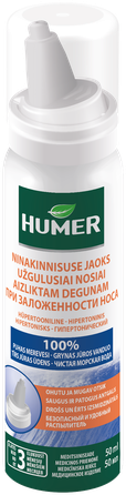 HUMER hipertonisks deguna aerosols, 50 ml