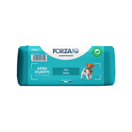 FORZA10 Maintenance Puppy Mini Ar Zivīm, Suņiem sausā barība, 2 kg