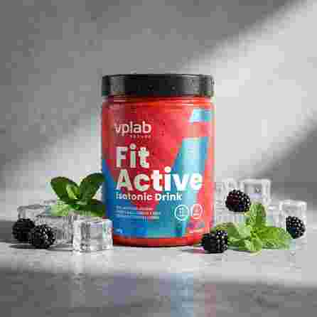 VPLAB FitActive Blue Raspberry pulveris, 500 g