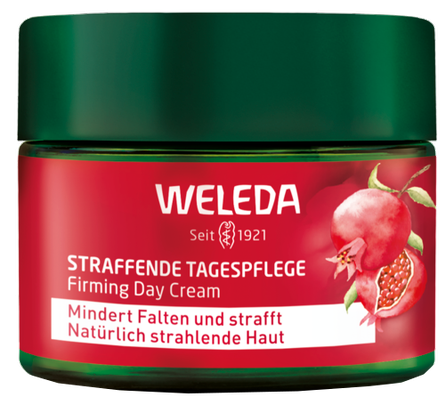 WELEDA Pomegranate & Maca Root Nostiprinošs Dienas sejas krēms, 40 ml